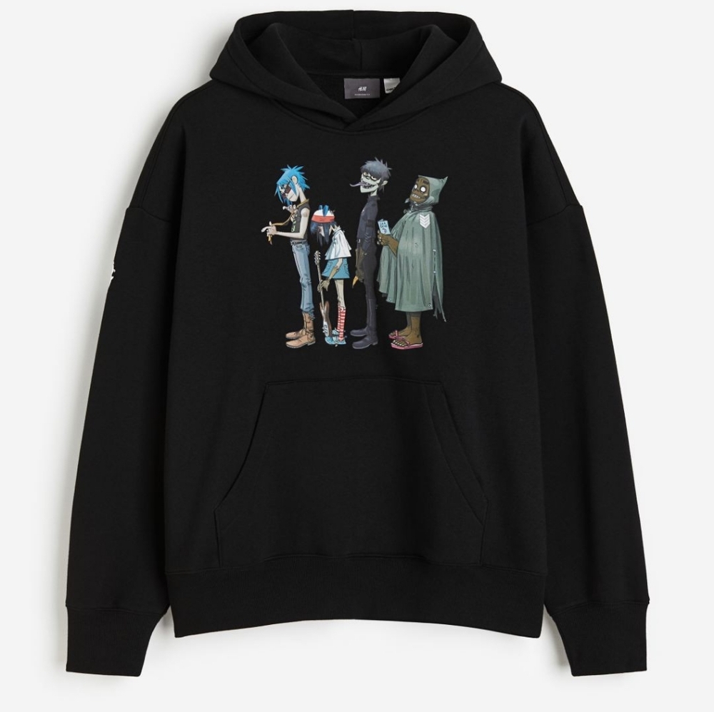 Oversized Gorillaz hoodie